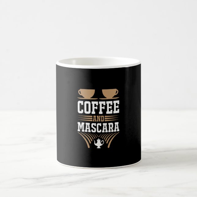 Mug Café Art Café Et Mascara (Centre)