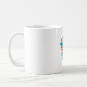 Mug Café Art Life Happens Café Aide