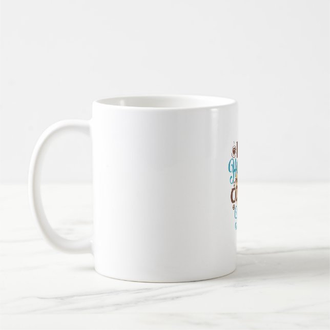 Mug Café Art Life Happens Café Aide (Gauche)