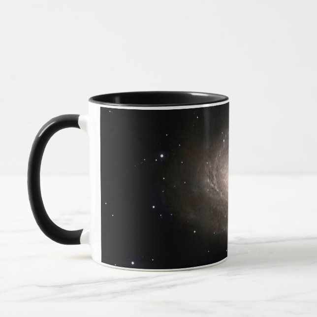 Mug Café avec une vue sur les profondeurs de l'univers (Gauche)