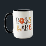 Mug café Babe Boss<br><div class="desc">Passez la journée avec cette tasse à café Boss Babe encourageante.</div>
