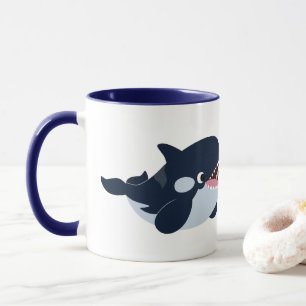 Mug Café Bébé Orque Dessin Animé Mignon