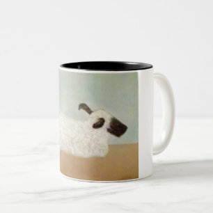 Mug Café Bicolore Moutons (par Milton Avery)