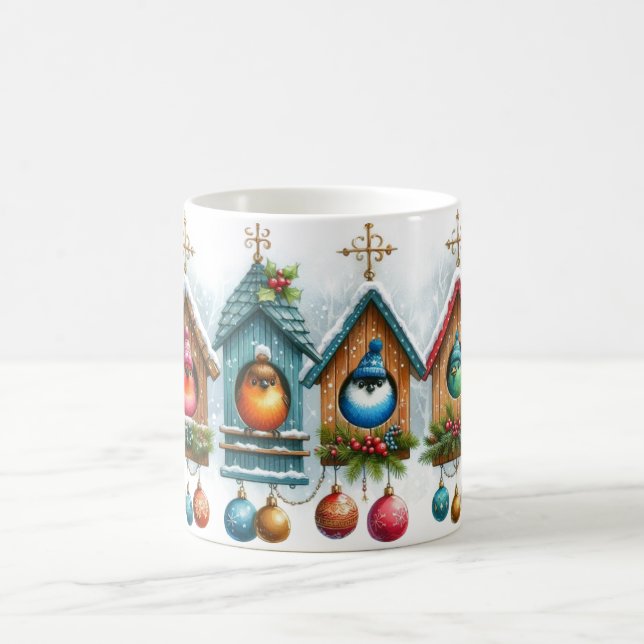 Mug café Birdhouse Noël (Centre)
