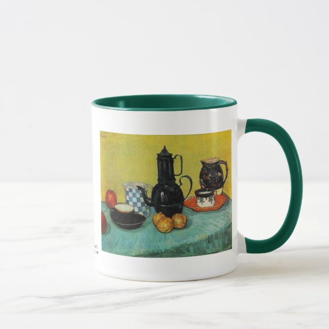 Mug Café Blue Enamel par Vincent van Gogh (Droite)