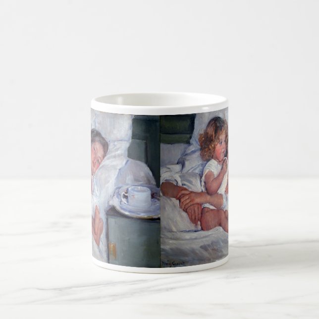Mug café : breafast de cassatt dans le lit 1 (Centre)