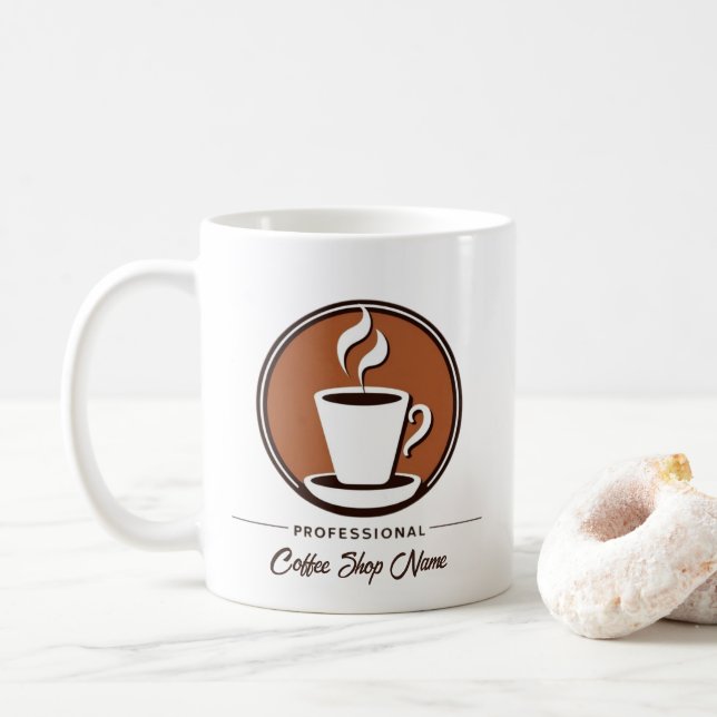 Mug Café Business café professionnel espresso boutique (Avec donut)