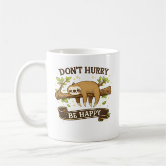 Mug Café Cadeau Amoureux de Paresseux Drôle