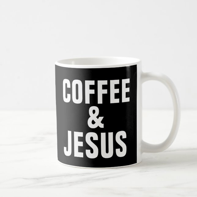 MUG CAFÉ & CAFÉ JÉSUS MUSIQUE (Droite)
