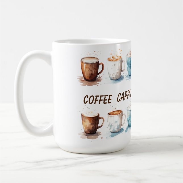 Mug Café cappuccino caffe latte (Gauche)