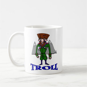 Mug Café caricature à trolls russe