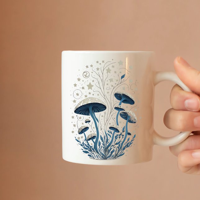 Mug café champignons, Mug café automne (Créateur téléchargé)