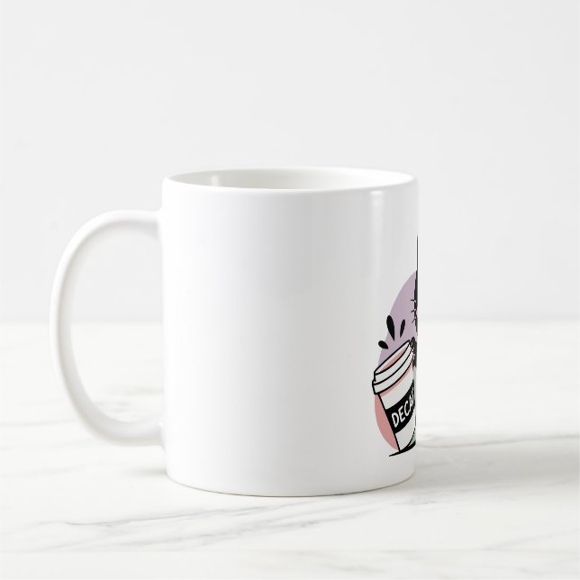 Mug Café chat noir (décaféiné) (Gauche)