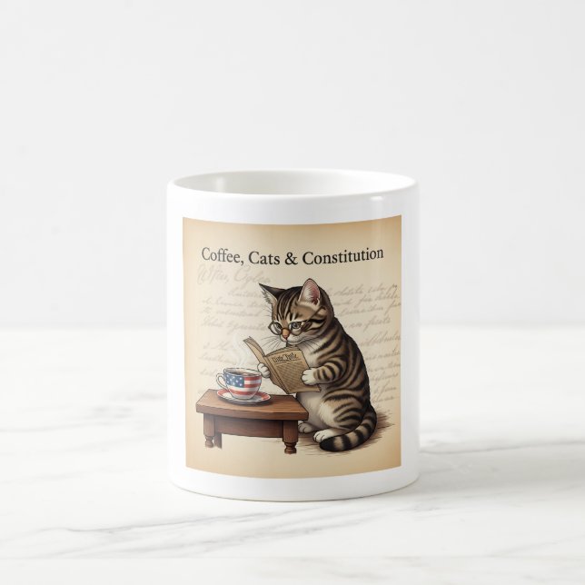 Mug Café, Chats & Constitution - Chat patriotique (Centre)