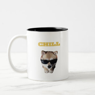 Mug café chien cool