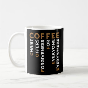 Mug Café Christ Offre Le Pardon À Tous Jamais