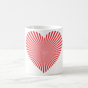 Mug café coeur Starburst