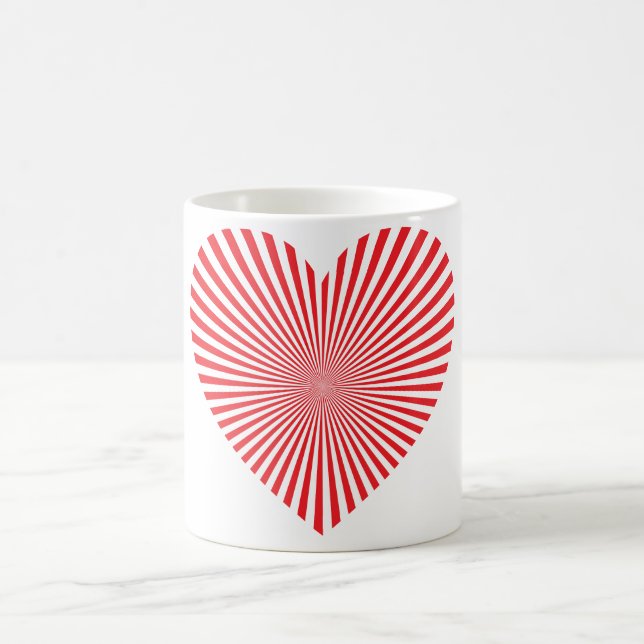 Mug café coeur Starburst (Centre)