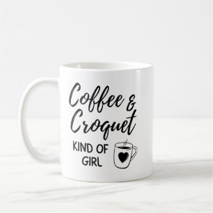 Mug Café & croquet genre de fille.