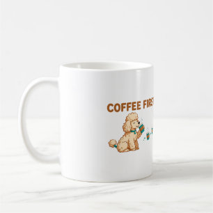Mug Café d'abord puis on fait un Zoom Caniche