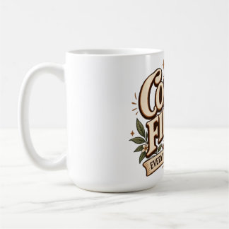Mug Café d'abord tout le reste plus tard Vintage Botan