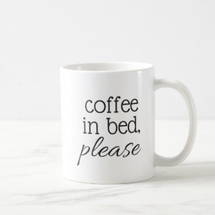 Mug Café dans le lit