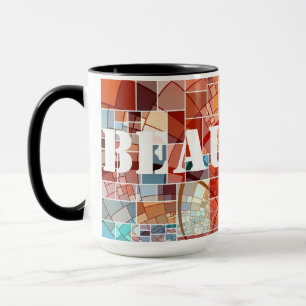 Mug café d'art personnalisé 15oz par Zazz_it
