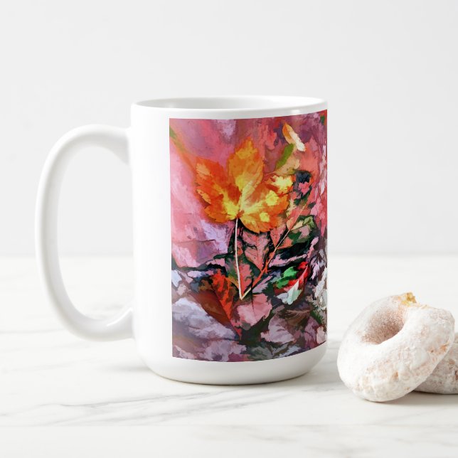 MUG CAFÉ D'AUTOMNE (Avec donut)