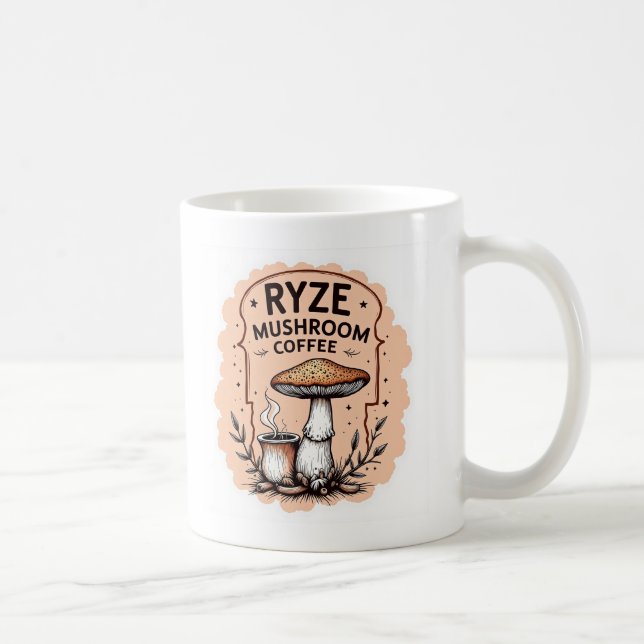 Mug Café de champignons chauds de Ryze (Droite)
