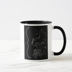 Mug Café de chat noir