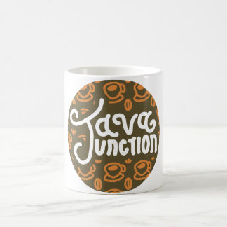 Mug Café de confiture Java et Motif de haricot Brown