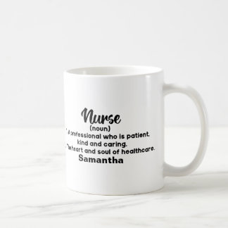Mug Café de définition de l'infirmière motivationnelle