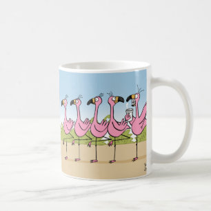 Mug Café de Flamant rose