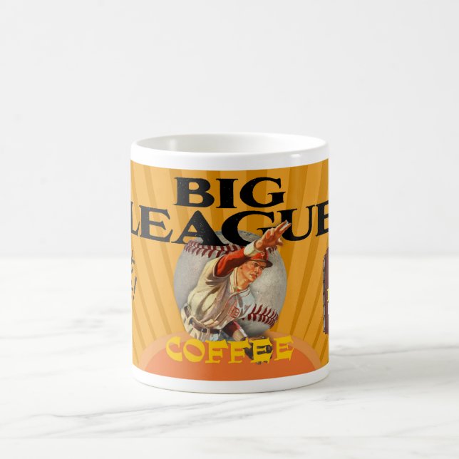MUG CAFÉ DE GRANDE LIGUE DE PUBLICITÉ RETRO (Centre)