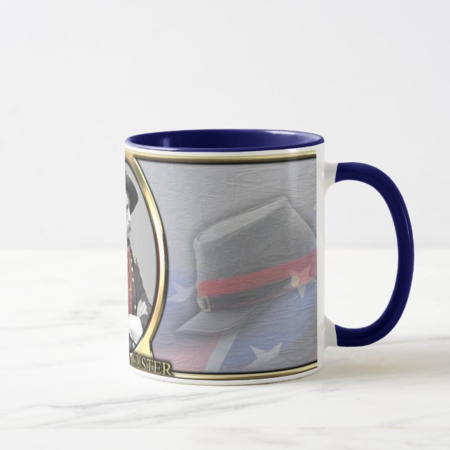 Mug Café de guerre civile de George A. Custer (Droite)