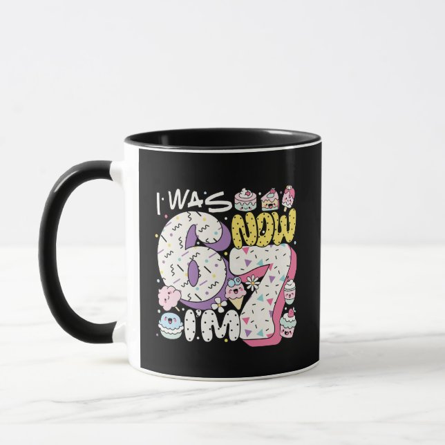 Mug Café de Jolies Friandises Kawaii pour 7ème Ann (Gauche)