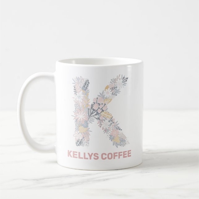 Mug CAFÉ DE KELLYS À Texte Modifiable (Gauche)