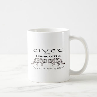 Mug Café de Luwak de marque de civette - équipez que