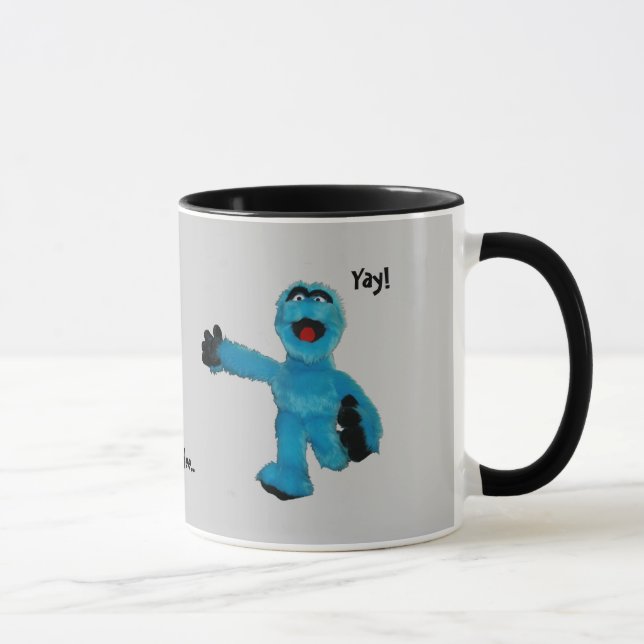 Mug Café de monstre…, café…, café. , Yay ! (Droite)