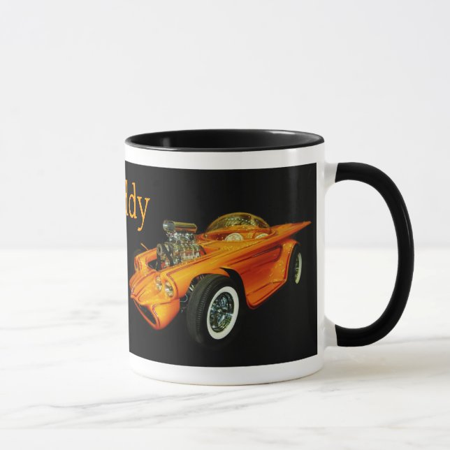 Mug Café de papa de hot rod par Janz (Droite)