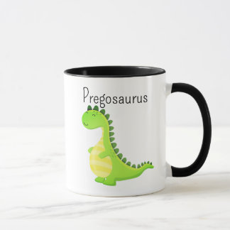Mug Café de Pregosaurus drôle dinosaure enceinte