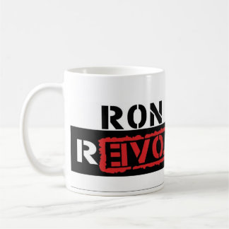 Mug Café de révolution de Ron Paul/tasse de thé