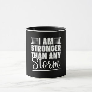 Mug Café De Santé Mentale Je Suis Plus Forte Que N'Imp