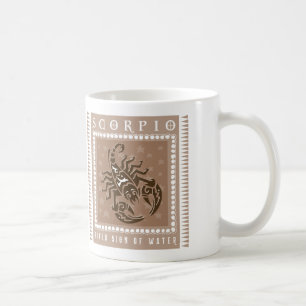 Mug Café de Scorpion de zodiaque