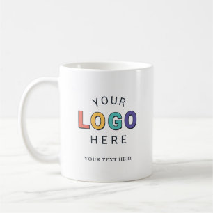 Mug Café de société à logo personnalisé