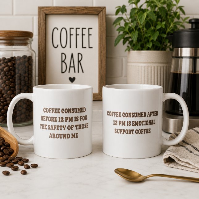 Mug Café de Soutien Émotionnel pour les Accros à la Ca (Créateur téléchargé)