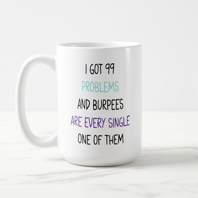 Mug café d'entraînement, idée cadeau pour Gym Rat (Gauche)