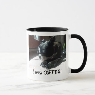 Mug Café des besoins de Boston Terrier