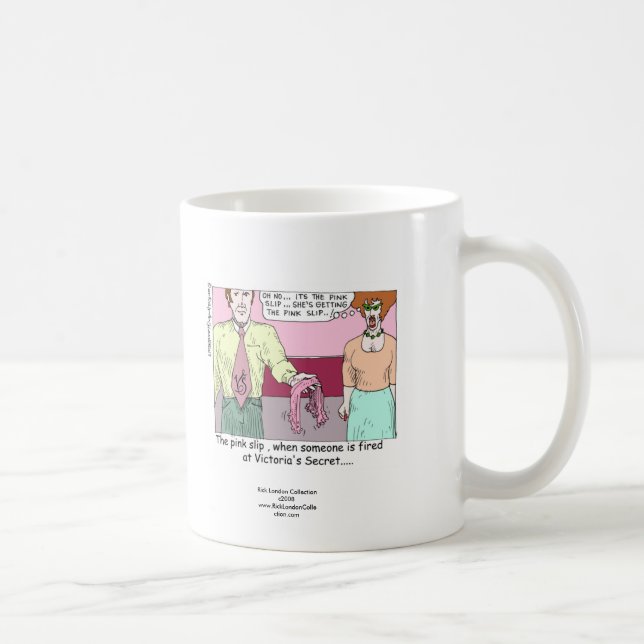 Mug Café Dessin Animé Viré De Victoria Secret (Droite)