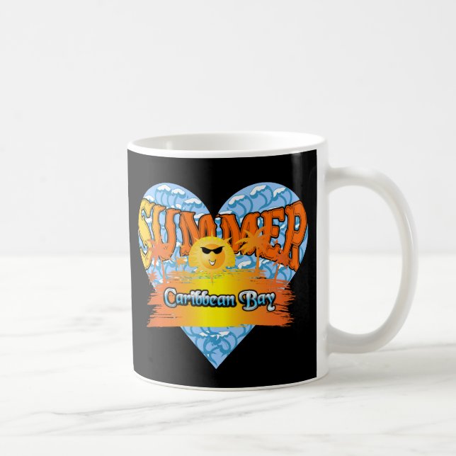 Mug Café d'été des Caraïbes (Droite)